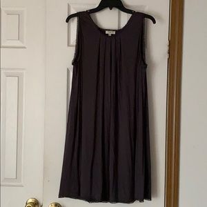 Grey flow dress